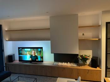Tv wand landelijk