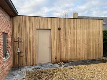 houten bijgebouw